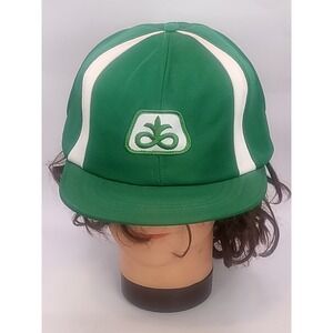 Vintage‎ Northern Cap Pioneer Seed Fertilizer Hat Green White L/XL Baseball Cap